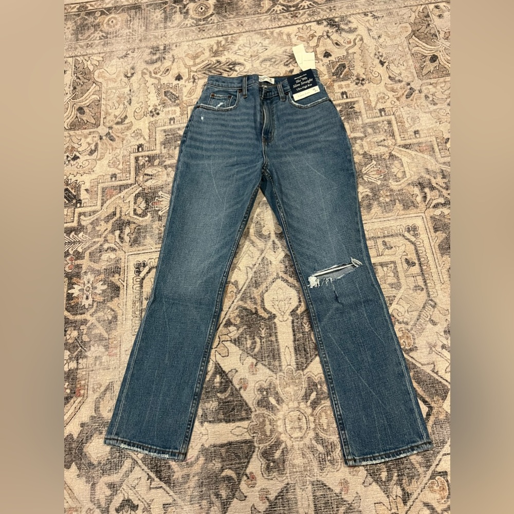 Abercrombie & Fitch The 90’s Slim Straight size 26